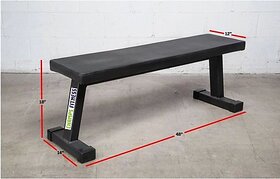 CHAMPS FITNESS FLAT BENCH HEAVY Flat Fitness Bench (1.5x3)