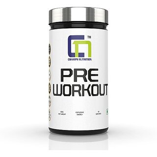 CHAMPS NUTRITION PRE WORKOUT 60 SERVING (300GM) Pre Workout (300 g, MIXED FRUIT)