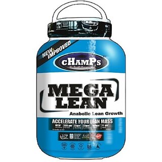 CHAMPS NUTRITION CHAMPS MEGA LEAN Weight Gainers/Mass Gainers (2721 g, AMERICAN ICE CREAM) CHAMPS NUTRITION CHAMPS MEGA LEAN Weight Gainers/Mass Gainers (2721 g, AMERICAN ICE CREAM)