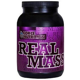                       FORCE NUTRITION Real Mass 1 KG Weight Gainers/Mass Gainers (1 kg, chocolate)                                              