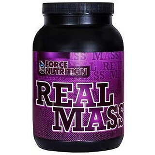 FORCE NUTRITION Real Mass 1 KG Weight Gainers/Mass Gainers (1 kg, chocolate) FORCE NUTRITION Real Mass 1 KG Weight Gainers/Mass Gainers (1 kg, chocolate)