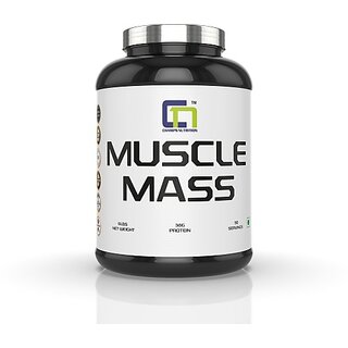                       CHAMPS NUTRITION MUSCLE MASS 6Lbs Weight Gainers/Mass Gainers (3 kg, VANILLA)                                              