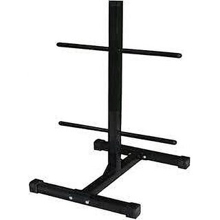 CHAMPS FITNESS 40 kg plate stand, home gym weight rack weight capacity upto 200kg Home Gym Combo