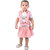 Kid Kupboard Cotton Baby Girls Dress, Multicolor, Half-Sleeves, Crew Neck, 2-3 Years KIDS4807