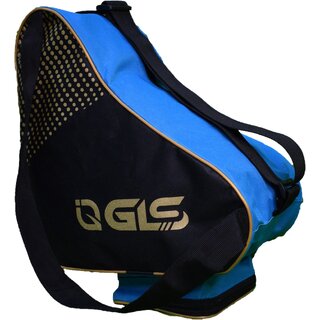 GLS SB-1500 Skates Kit Bag Skating Kit Bag for All Skates - Waterproof Heavy Duty - Blue (Bag Only/Colors of Bag May Var