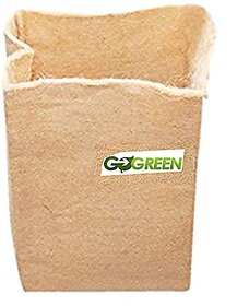 2Pc Pack of Jute Grow Bag Extra Large Sized 16  14  14 Inch for All Indoor and Outdoor Plants