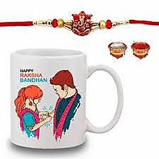                       Rakhi gift items Mug                                              