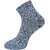 USOXO Soft Breathable Combed Cotton Ankle Socks For Men Pack Of 3 (Airforce blue,Black, Light grey) Neo Plax