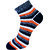 USOXO Soft Breathable Combed Cotton Ankle Socks For Men Pack Of 3 (Dark grey, Black, Navy blue) pop up strip ankle