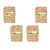 4Pc Pack of Jute Grow Bag Big Sized 11x9x9 Inch for- All Indoor and Outdoor Plants