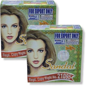 Sandal Beauty Cream For Winter  Summer 20g (Pack of 2)