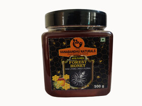 Vanabandhu Naturals Small Bee Wild Honey  ( Apis Florea ) 500g