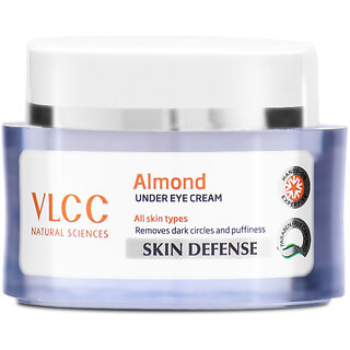 VLCC Almond Eye Cream - 15 g - Removes Dark Circles and Puffiness