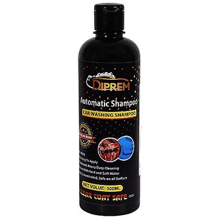 DIPREM 010 Liquid Car Shampoo 500 ml for Metal Parts, Exterior, Dashboard, Tyres, Windscreen