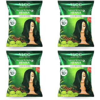                       VLCC Natural  Herbal Henna - 120 g ( Pack of 4 )                                              