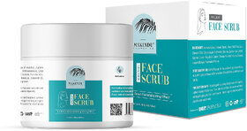 MAKINDU cosmetics walnut Face scrub-100 gm For Removing Tan, Deep Cleansing  Brightens Skin, Blackhead Remover, Whitehe