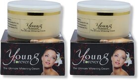 Young forever the Ultimate Whitening Cream 50g (Pack of 2)