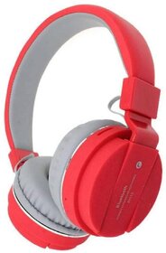TSV SH-12 wireless headphones stretchable foldable with Bluetooth and inbuilt microphone and SD card slot