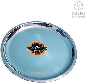 SHINI LIFESTYLE Stainless Steel Heavy Gauge Dinner Plate