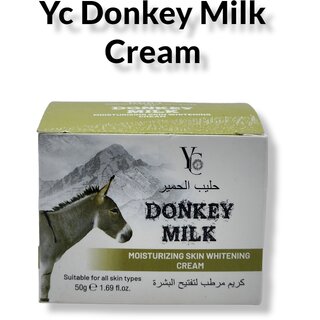                       Yc Whitening Donkey milk moisturising and skin whitening cream 50g                                              