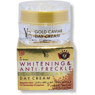                       Yc Whitening anti-freckle gold caviar day cream 20g                                              