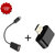 Ksj Combo Of Otg Cable And Otg Adapter - Multicolor