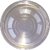 SHINI LIFESTYLE Steel Quarter plate Laser design, halwa plate, choti plate, half plate, Quarter Plate (Pack of 4)