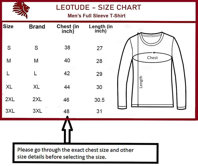 Leotude Men Black Solid Cotton Blend T-Shirt