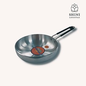 SHINI LIFESTYLE FRY PAN, EGG PAN, induction bottom Frying Pan, Fry Pan 21 cm diameter 1.5 L capacity (Aluminium, Induction Bottom)