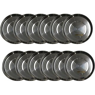                       SHINI LIFESTYLE round shape,Khumcha thali,dinner plate, lunch plate,Food-grade27 cm plate Dinner Plate (Pack of 12)                                              