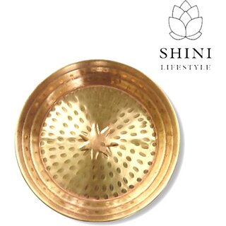 SHINI LIFESTYLE Copper paraat,Mainly use for pooja purposes and kitchen purposes ,parat Paraat