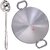 SHINI LIFESTYLE Aluminium kadhai Premium Range of Aluminum Kadhai Deep Kadai 26cm and kalchi set Kadhai 26 cm diameter 1.5 L capacity (Aluminium)