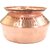 SHINI LIFESTYLE Copper Handi, Cookware Handi Water Pot, Patila (1.2L) Handi 1.8 L (Copper)