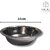 SHINI LIFESTYLE Stainless Steel Vegetable Bowl Stainless steel , steel bowl , Food-grade ,Easy to clean 14 cm katori (Pack of 8, Silver)