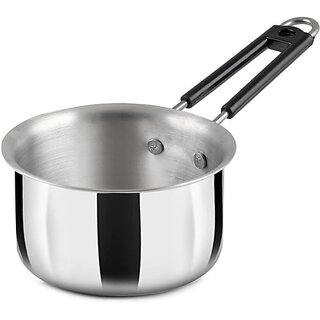                      SHINI LIFESTYLE Aluminium Sauce Pan, Tea Pan, Milk pan Pot, Coffee Pan (0.75 L, 14 cm) Sauce Pan 14 cm diameter 0.75 L capacity (Aluminium)                                              