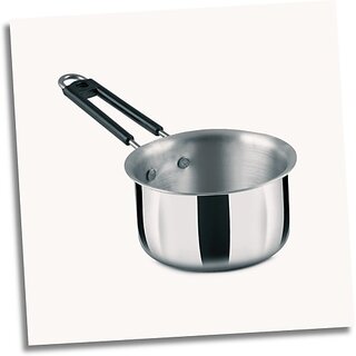                       SHINI LIFESTYLE Aluminium Pot Pan, tea pan/milk pan, chaidan, Sauce Pan 16 cm diameter 1.5 L capacity (Aluminium)                                              