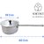 SHINI LIFESTYLE Tea Milk Coffee Tapeli Patila Pot Cookware with Handle Sauce Pan Sauce Pan 19 cm diameter with Lid 3.5 L capacity (Aluminium)