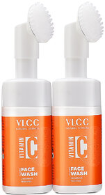VLCC Vitamin C Foaming Face Wash - 100 ml ( Pack of 2 )