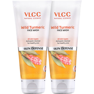                       VLCC Wild Turmeric Face Wash - 80 ml ( Pack of 2 )                                              