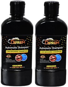DIPREM 21 Liquid Car Shampoo 250 ml for Metal Parts, Exterior, Dashboard, Tyres, Windscreen Pack of 2