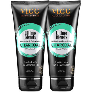                       VLCC Ultimo Blends Charcoal Face Pack - 100 g ( Pack of 2 )                                              