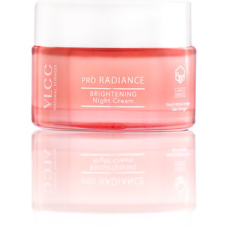                       VLCC Pro Radiance Skin Brightening Night Cream - 50 g - Hydrate  Repair Skin                                              