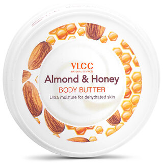                      VLCC Almond  Honey Body Butter - 200 g - For Soft Skin with Intense Hydration                                              