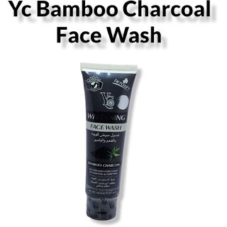                       Yc Whitening Bamboo Charcoal Face wash 100ml                                              