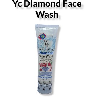                       Yc Whitening Diamond Face wash 100ml                                              