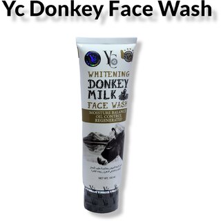                       Yc Whitening Donkey Milk Face wash 100ml                                              