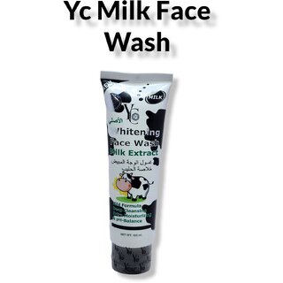                       Yc Whitening Milk Extract Face wash 100ml                                              