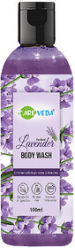 CareVeda Herbal Lavender Body Wash Enriched with Sugarcane and Aloe VeraSuitable for all skin typesParaben & Cruelty Free100 ml