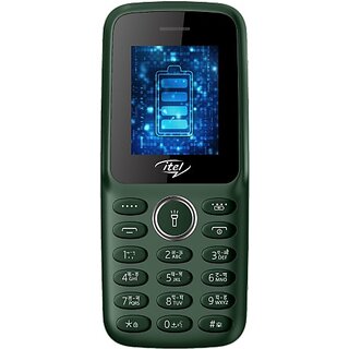                       Itel it2163S (Dual SIM, 1.8 Inch Display, 1200mAh Battery, Dark Green)                                              