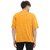 Leotude Men Mustard Printed Cotton Blend T-Shirt